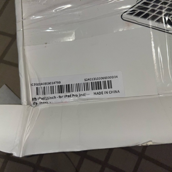 Light blue 11inch wireless keyboard leather case - Picture 4 of 6